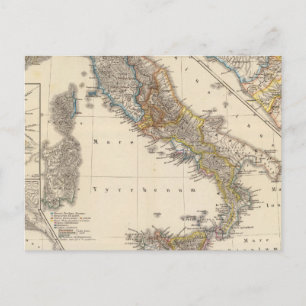 Carte Postale Italia adiectis