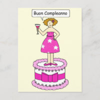 Italian Happy Birthday Bon Compleanno
