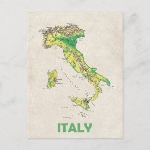 Carte postale Italie