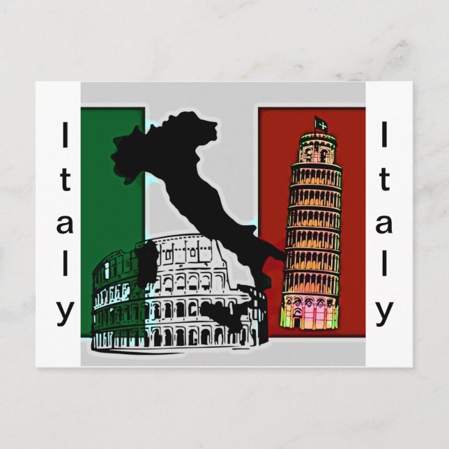 Carte postale Italie (Devant)