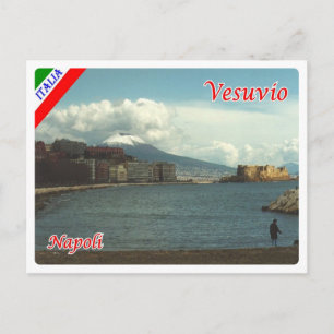 Carte Postale Italie - Campanie - Naples - Vesuvio -
