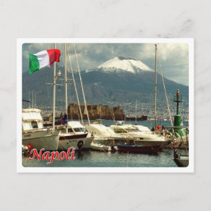 Carte Postale Italie - Campanie - Naples - Vue Vésuve -