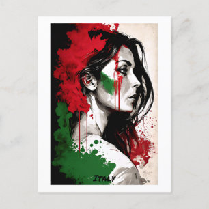 Carte postale Italie - Collection World of Women