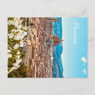 Carte Postale Italie customisée Florence Photographie