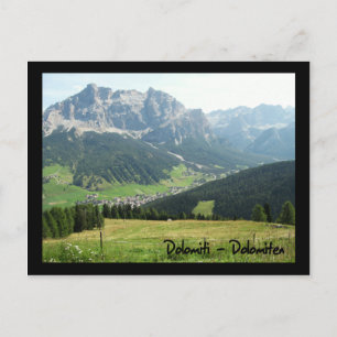 Carte Postale Italie, Dolomites