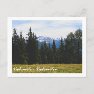 Carte Postale Italie, Dolomites