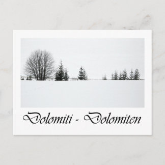 Carte Postale Italie, Dolomites