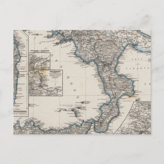 Carte Postale Italie du Sud (Devant)