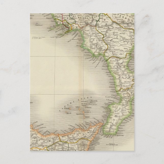 Carte Postale Italie du Sud (Devant)
