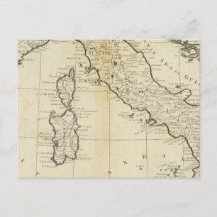 Carte Postale Italie et Sardaigne