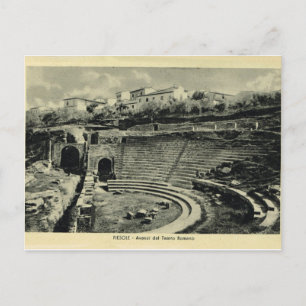 Carte Postale Italie, Fiesole, Théâtre Rpman