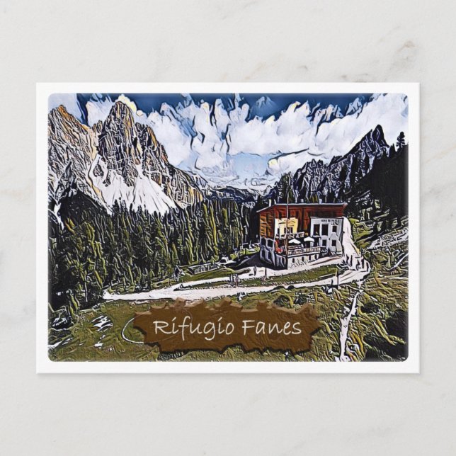 Carte Postale Italie - grues alpines - Dolomiti - (Devant)