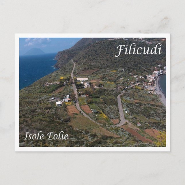 Carte Postale Italie - Îles Éoliennes - Filicudi - (Devant)