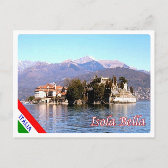 Carte Postale Italie - Lac Majeur - Isola Bella - (Devant)