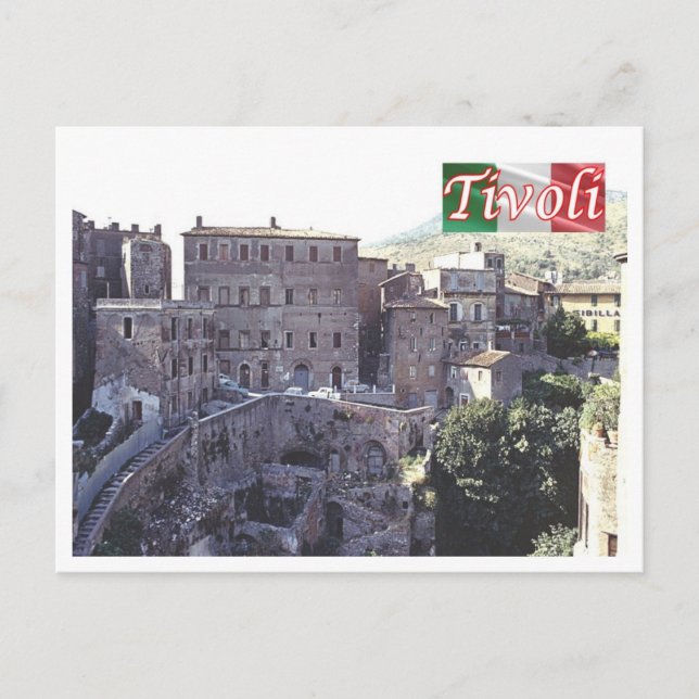 Carte Postale Italie - Latium - Tivoli - Vieille Ville - (Devant)
