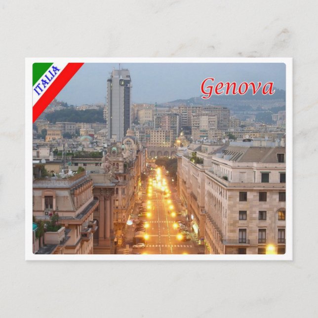 Carte Postale Italie - Ligurie - Gênes - Brigata Ligurie - (Devant)