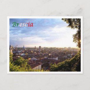 Carte Postale Italie - Lombardie - Brescia - coucher de soleil