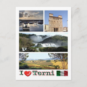 Carte Postale Italie - Ombrie - Terni - I Love -