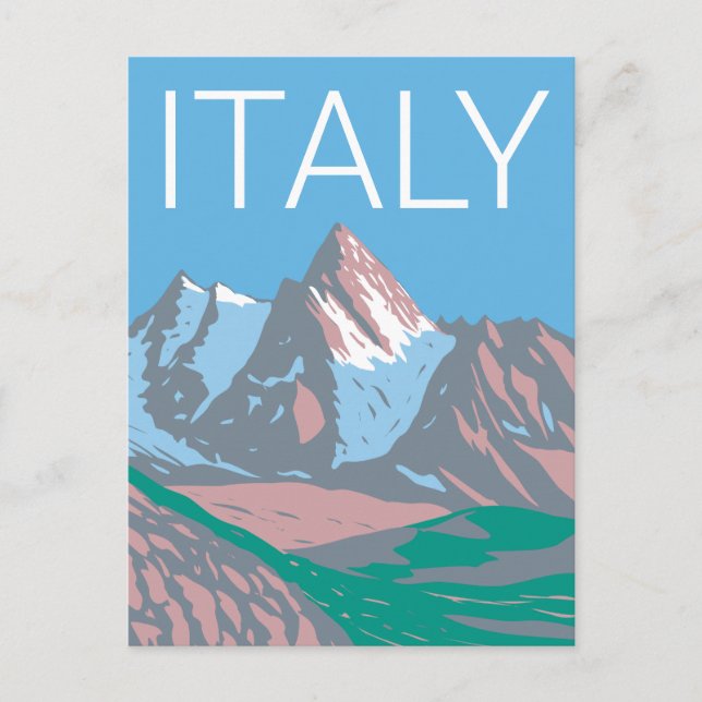 Carte Postale ITALIE | Parc national du Grand Paradis (Devant)