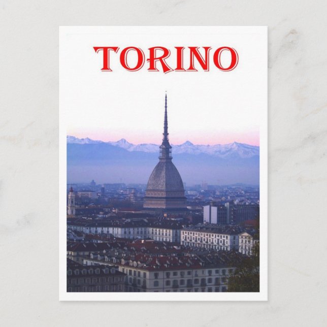 Carte Postale Italie - Piémont - Torino - La Mole Antonelliana - (Devant)