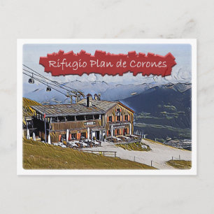 Carte Postale Italie - Plan alpin de Corones - Dolomiti