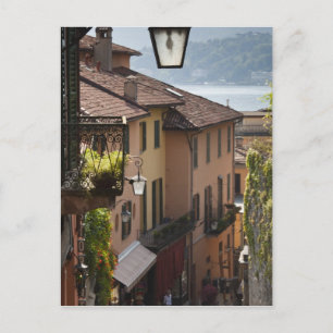 Carte Postale Italie, Province de Côme, Bellagio. Salita