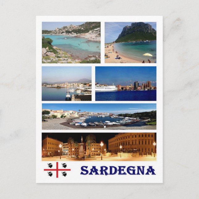 Carte Postale Italie - Sardaigne - Mosaïque - (Devant)