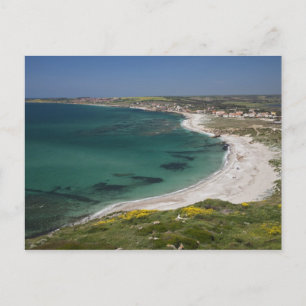Carte Postale Italie, Sardaigne, Tharros. Vue depuis