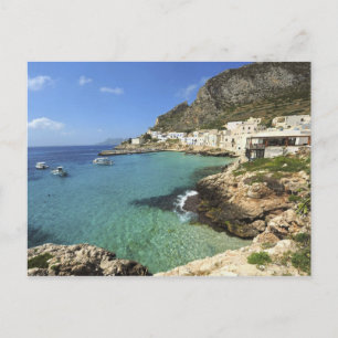 Carte Postale Italie, Sicile, îles Égades, Levanzo,