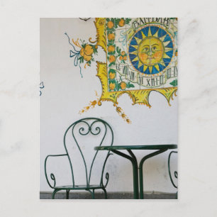 Carte Postale ITALIE, Sicile, TAORMINE : Bam, Bar Café Détail