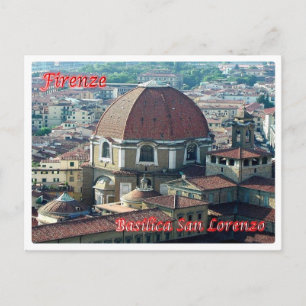 Carte Postale Italie - Toscane - Florence - Basilique San Lorenz