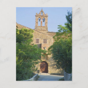 Carte Postale Italie, Toscane, La Foce, Église pittoresque en