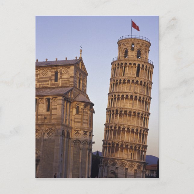 Carte Postale Italie, Toscane, Pise Tour de Pise et (Devant)
