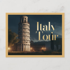 Carte Postale Italie Tour penchée de Pise