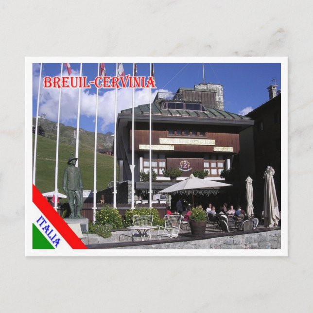 Carte Postale Italie - Vallée Aoste - Breuil-Cervinia - (Devant)