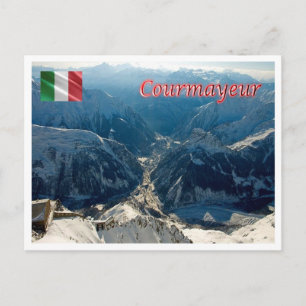 Carte Postale Italie - Vallée Aoste - Courmayeur -