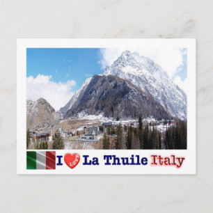 Carte Postale Italie - Vallée d'Aoste - La Thuile - I Love -