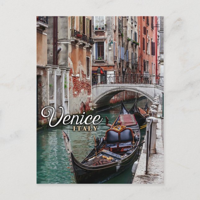 Carte Postale Italie Voyage de Venise (Devant)