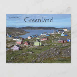 Carte Postale Itilleq On the Davis Strait Greenland
