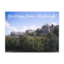 ITINÉRAIRES : Salutations d'Édimbourg !