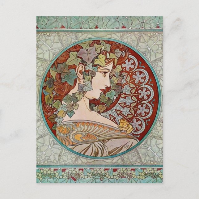 CARTE POSTALE IVY 1901 (Devant)