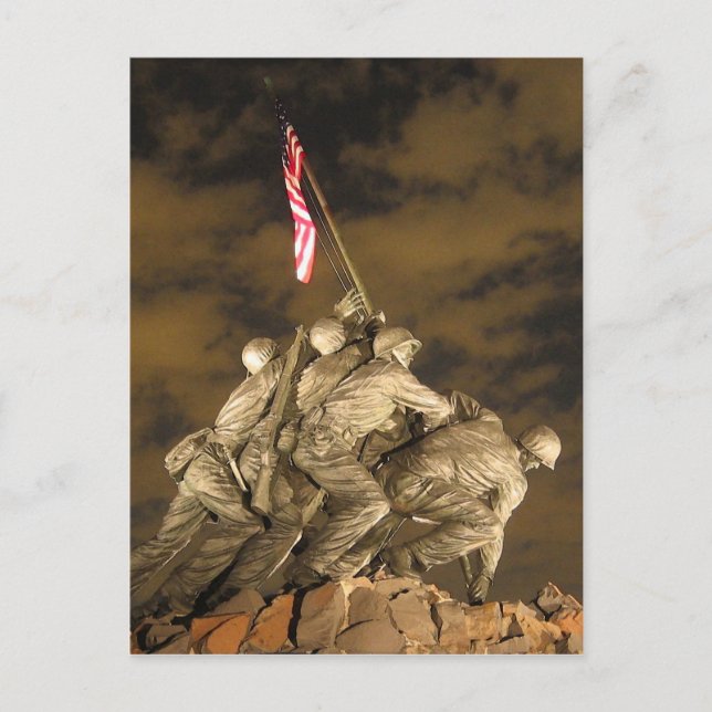Carte Postale Iwo Jima Memorial Arlington VA (Devant)
