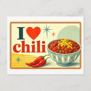 Carte Postale "J'[Cœur] Chili"