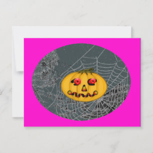 Carte Postale J. Gibney citrouille Le Musée Zazzle