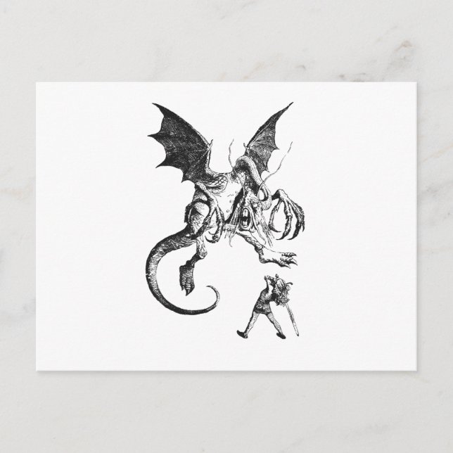 Carte Postale Jabberwocky (Devant)