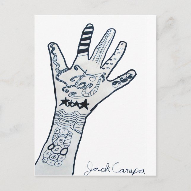 Carte Postale Jack Canepa (Devant)