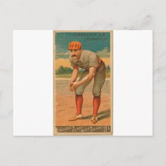 Carte Postale Jack Glasscock, Indianapolis 