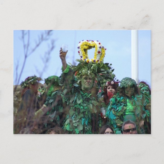 Carte postale Jack-in-the-Green - Hastings (Devant)