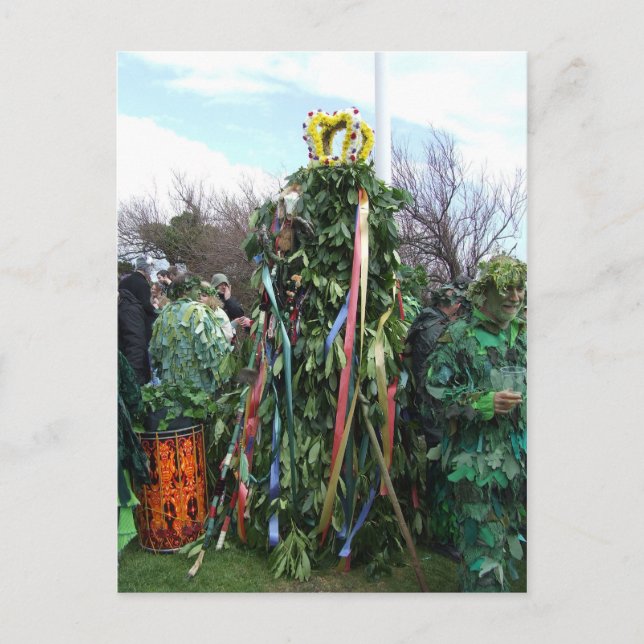 Carte postale Jack-in-the-Green - Hastings (Devant)