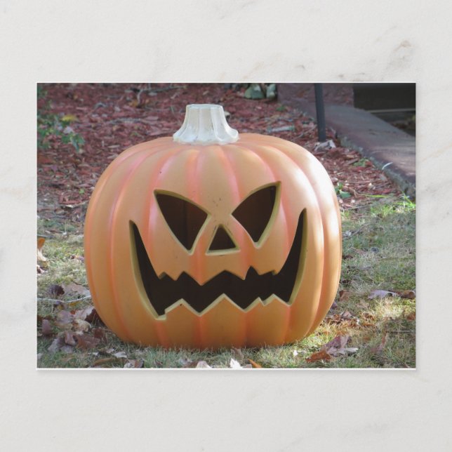 Carte Postale Jack-O-Lantern (Devant)